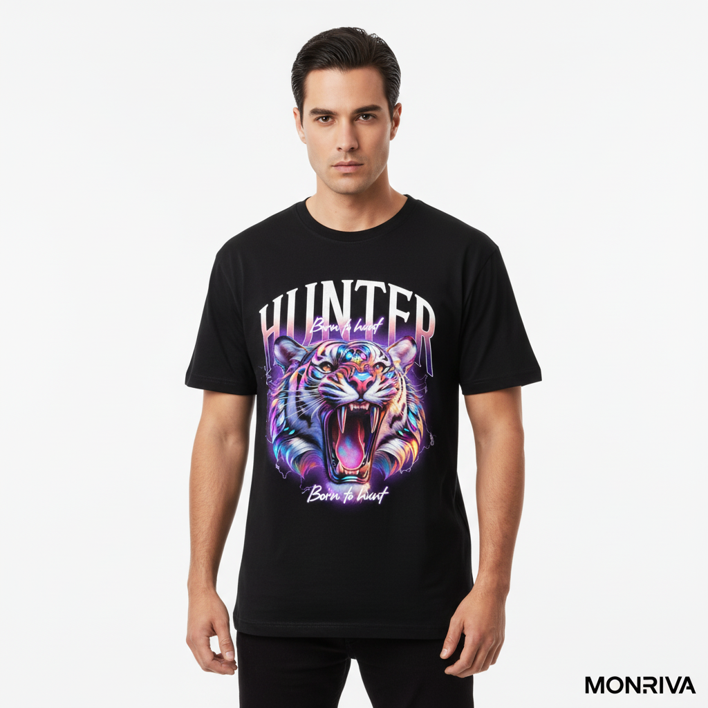 Hunter Born to Hunt Neon Tiger