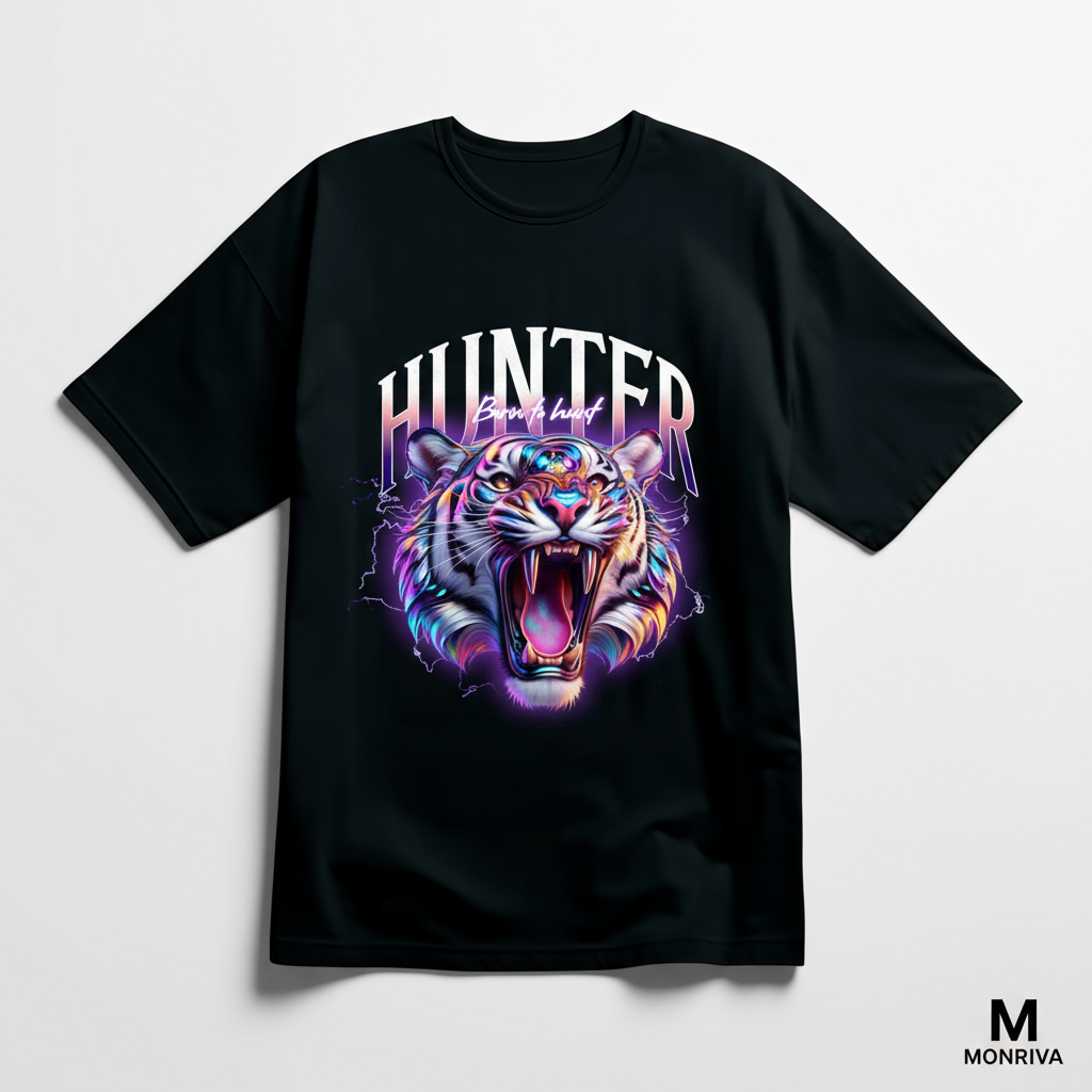 Hunter Born to Hunt Neon Tiger